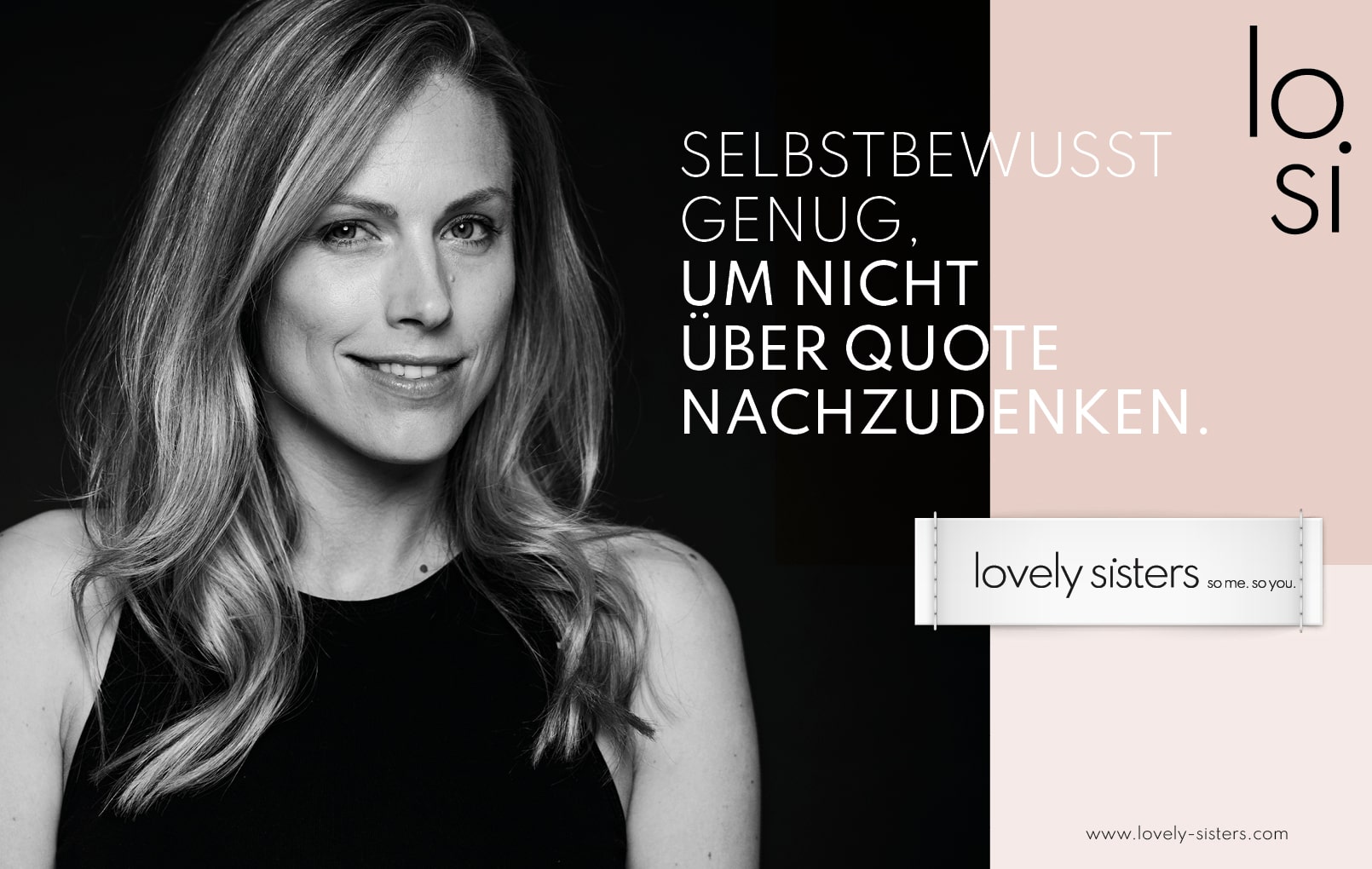 Beispiel der entwickelten Kampagne für das Start Up von der Full Service Agentur für Mode