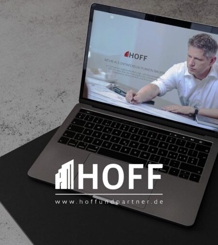 Bild von einem Modell bei Hoff & Partner