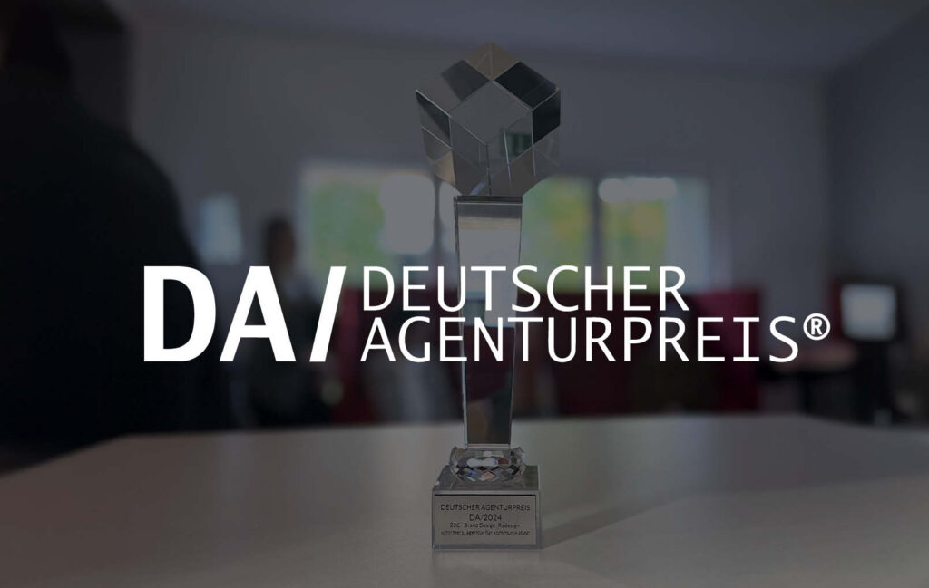 Bild von der deutschen Agenturpreis + Logo