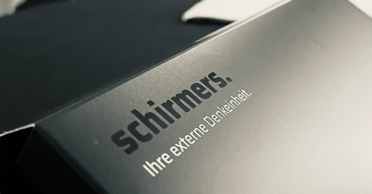 Mailing von schirmers.