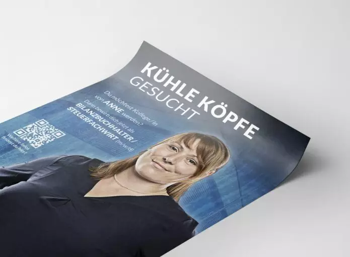 schirmers. agentur Zillisch Personalkampagne Poster