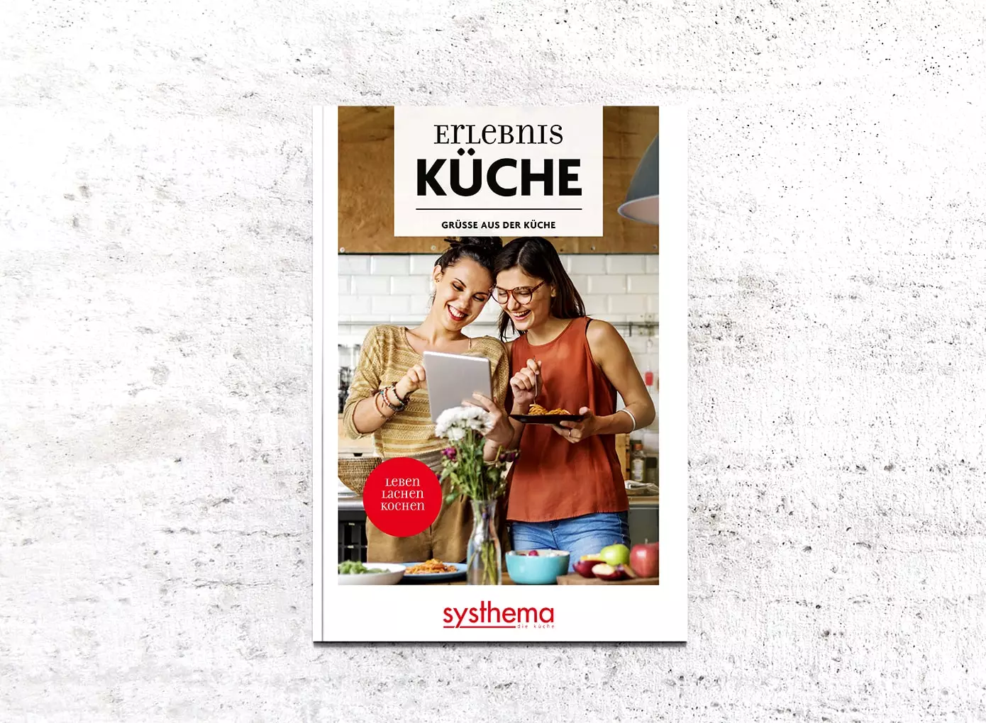 Mockup von dem systhema Magazin