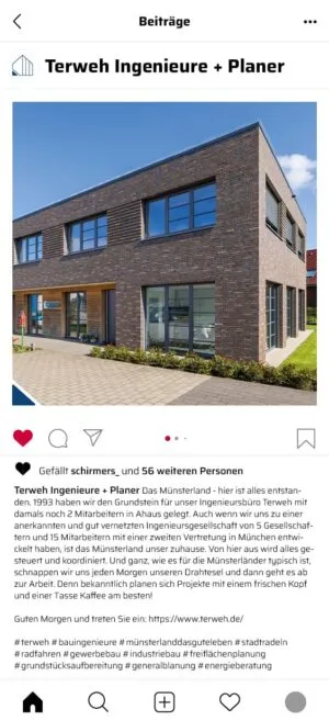 schirmers. Agentur Referenz Terweh